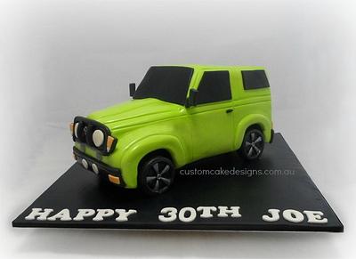 Landcruiser 4x4 Cake - Cake by Custom Cake Designs