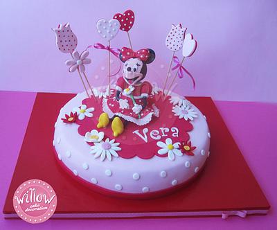 Minnie Mouse cake - Cake by Willow cake decorations