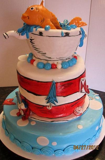 Dr Seuss cake - Cake by Nicky4rn