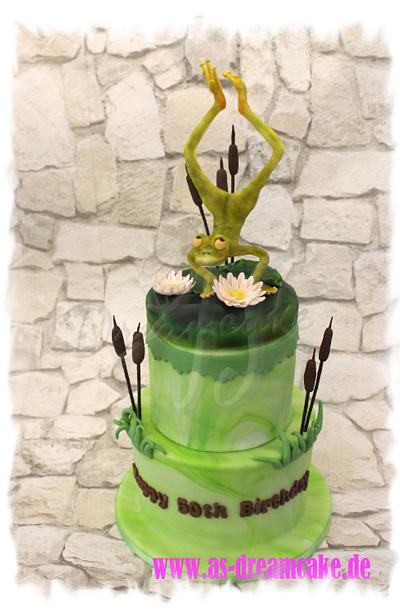 Frog Cake - Cake by AS Dreamcake