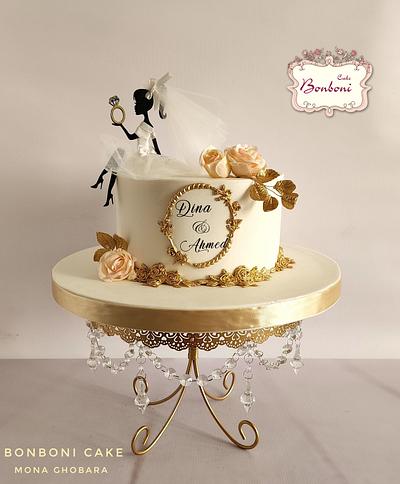 Bridal shower - Cake by mona ghobara/Bonboni Cake