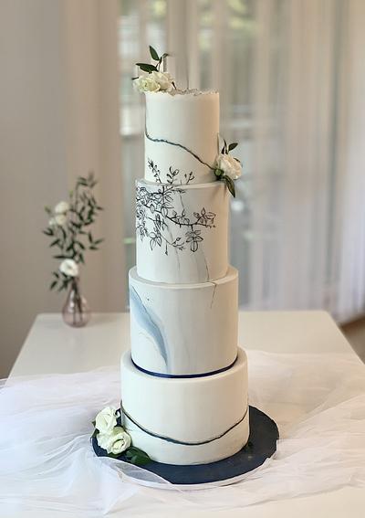 Wedding cake - Cake by SWEET architect