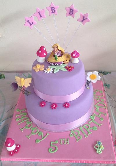 Fairy Tinkerbell Cake - Cake by Anitascakes2013