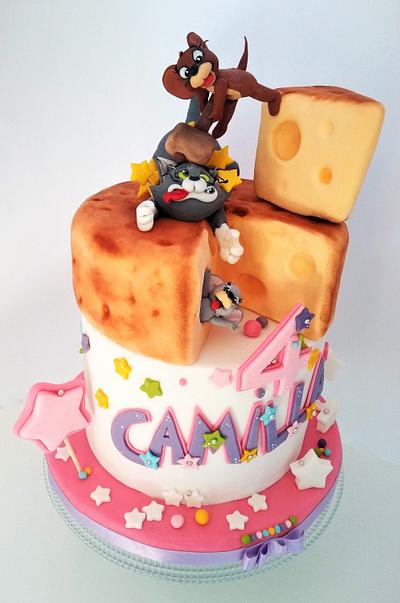 Tom and Jerry cake - Cake by Clara