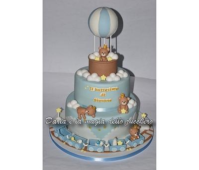 Teddy bear in hot balloon cake - Cake by Daria Albanese