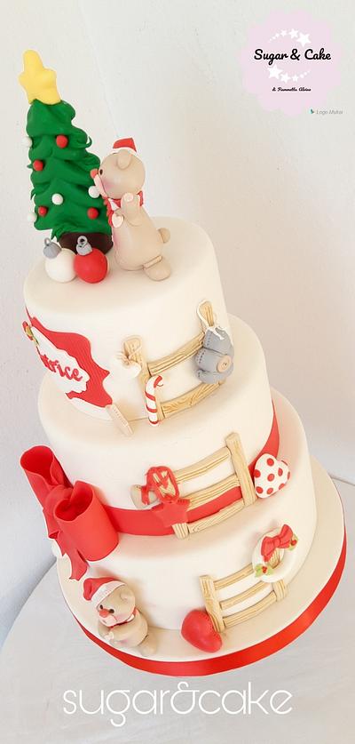 Christmas cake for little girl - Cake by fiammetta