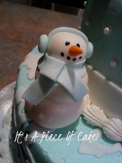 Winter Wonderland Cake:) - Cake by Rebecca