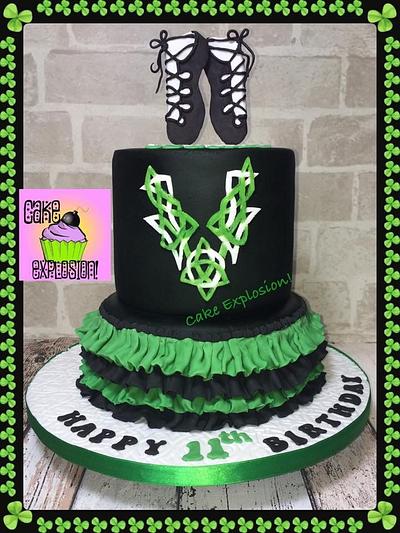 Irish Dancer Cake - Cake by Cake Explosion!