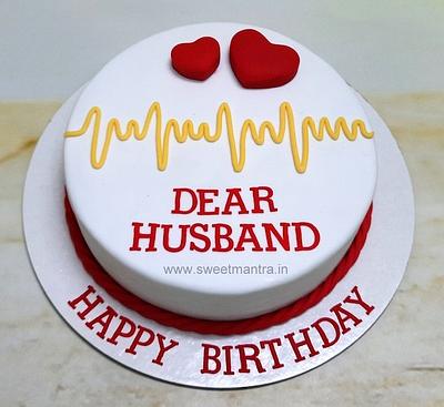 Dear Husband cake - Cake by Sweet Mantra Homemade Customized Cakes Pune