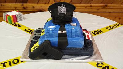Cop Cake - Cake by Poey
