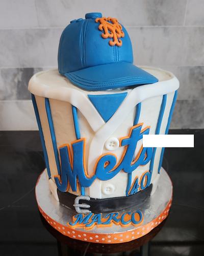 Mets Cake - Cake by Vivian 