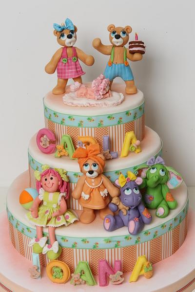 Carla's Sweet Toys - Cake by Viorica Dinu