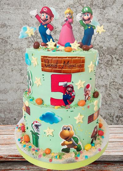 Super Mario - Cake by Kristina Mineva