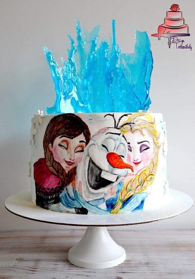 Frozen Cake - Cake by Krisztina Szalaba