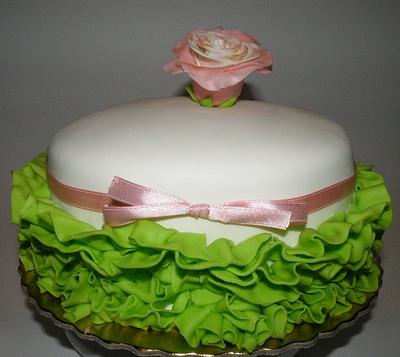 Rose cake - Cake by bolosdocesecompotas