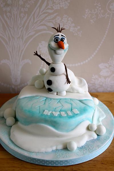 Olaf! Do you want to build a snowman :) - Cake by Zoe's Fancy Cakes