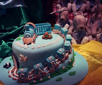 Train - Cake by SweetCreationsbyKaye