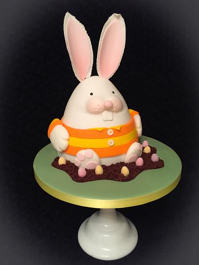 Chubby Bunny  - Cake by Lisa Salerno 