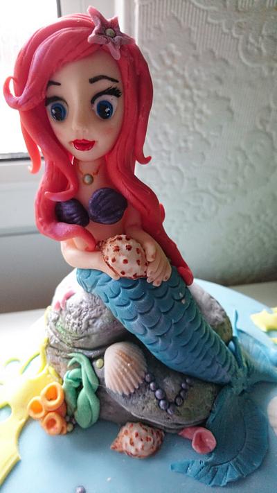 The little mermaid - Cake by Ashlei Samuels