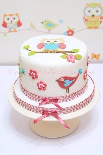 Twit Twoo - Cake by Gill Earle