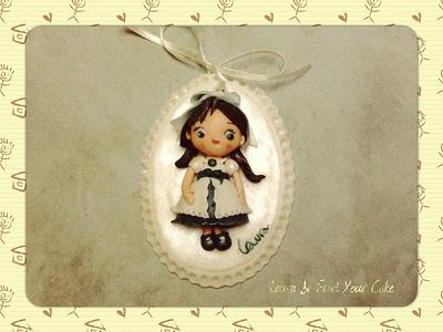 Romantic mini doll - Cake by Laura Ciccarese - Find Your Cake & Laura's Art Studio