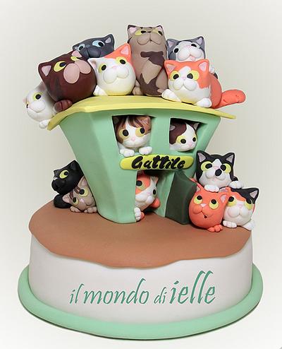 Do you like cats? - Cake by il mondo di ielle