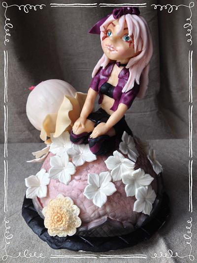 Manga Girl - Cake by Pepper Posh - Carla Rodrigues