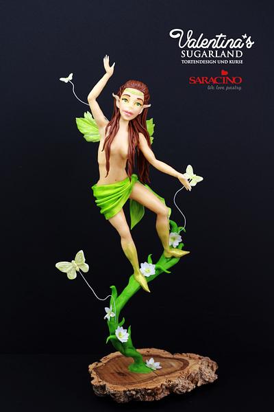 Spring Fairy Tale Collaboration - my fairy  - Cake by Valentina's Sugarland