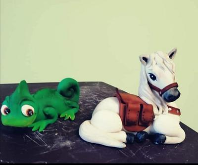 Horse 💙💙❤️❤️ - Cake by Marcelica Popa 
