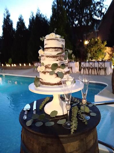 wedding cake - Cake by WitchyCaker