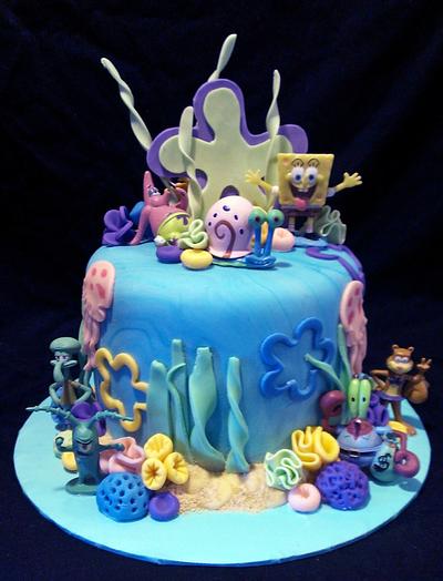 Sponge Bob Birthday Cake - Cake by Kristi