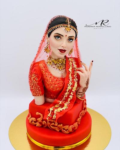 Indian Bride - Cake by Romina Novellino