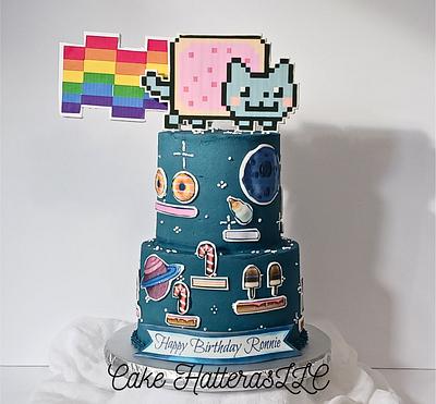 Nyan Cat Cake - Cake by Donna Tokazowski- Cake Hatteras, Martinsburg WV