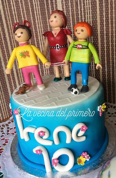 Playmobil cake - Cake by Teru
