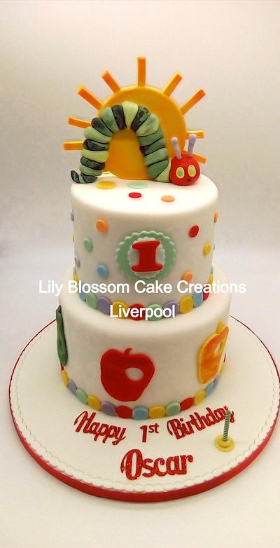 The Very Hungry Caterpillar - Cake by Lily Blossom Cake Creations