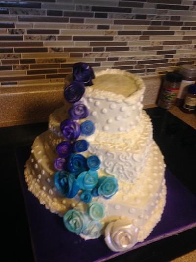 Wedding Cakes - Cake by Msmaddiecake