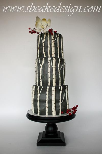 Aspen Love - Cake by Shannon Bond Cake Design