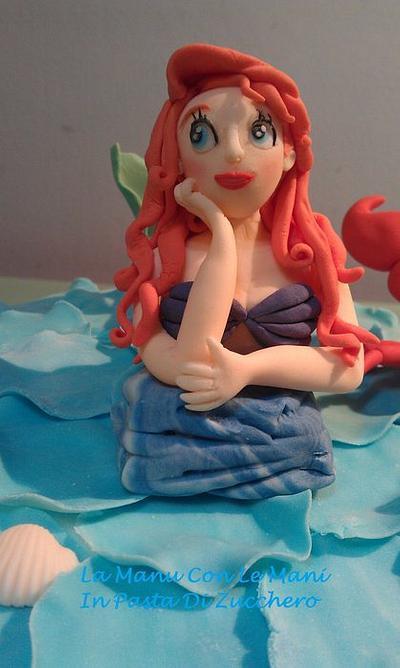 The Little Mermaid and her friends - Cake by ManuelaOrsanigo