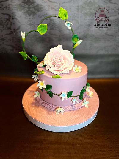 Roses cake🌹🌹💕 - Cake by Jojo