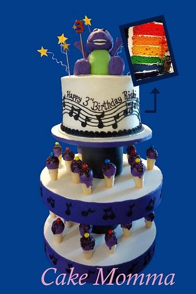 Everyone loves Barney! - Cake by cakemomma1979