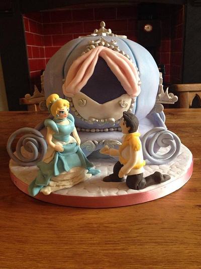 Cindarella  carriage cake - Cake by The sugar cloud cakery