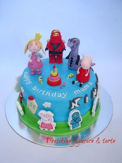 CAKE FOR MOM'S BIRTHDAY - Cake by Dzesikine figurice i torte