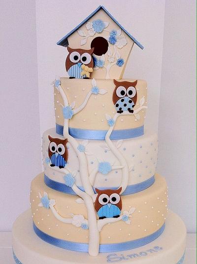 Owls cake - Cake by Bella's Bakery