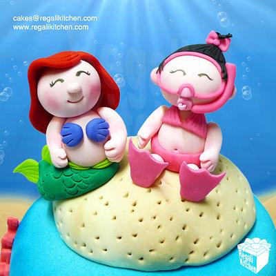 Under the Sea Cake - Cake by Cakes by The Regali Kitchen