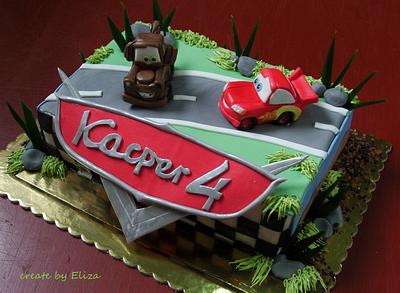 Cars cake - Cake by Eliza