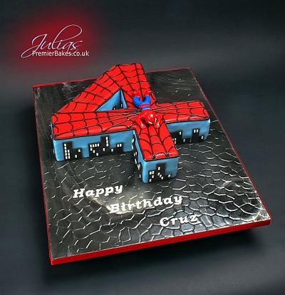 Spider-Man Cake - Cake by Premierbakes (Julia)