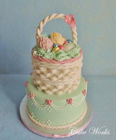 Easter Basket Cake - Cake by Alisa Seidling