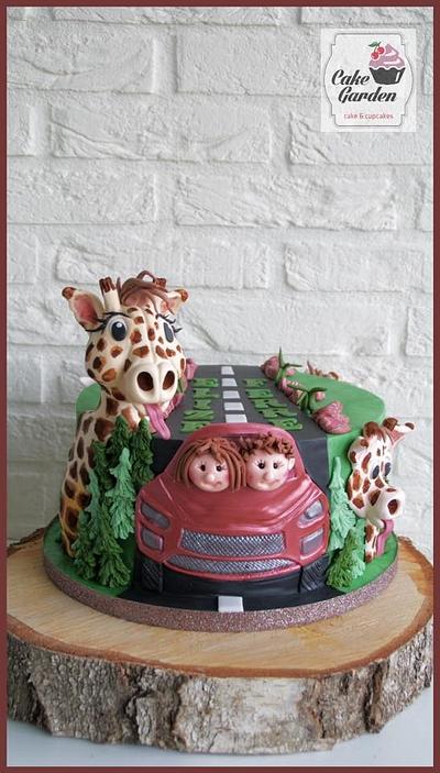 Licking Giraffe! - Cake by Cake Garden 
