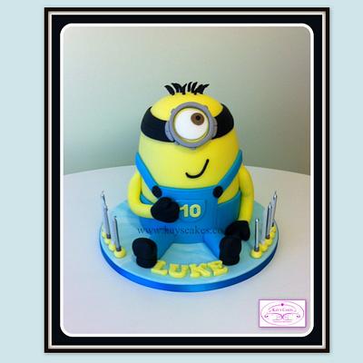 Minion Birthday Cake - Cake by Kays Cakes