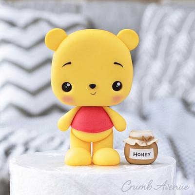 Winnie the Pooh Cake Topper - Cake by Crumb Avenue